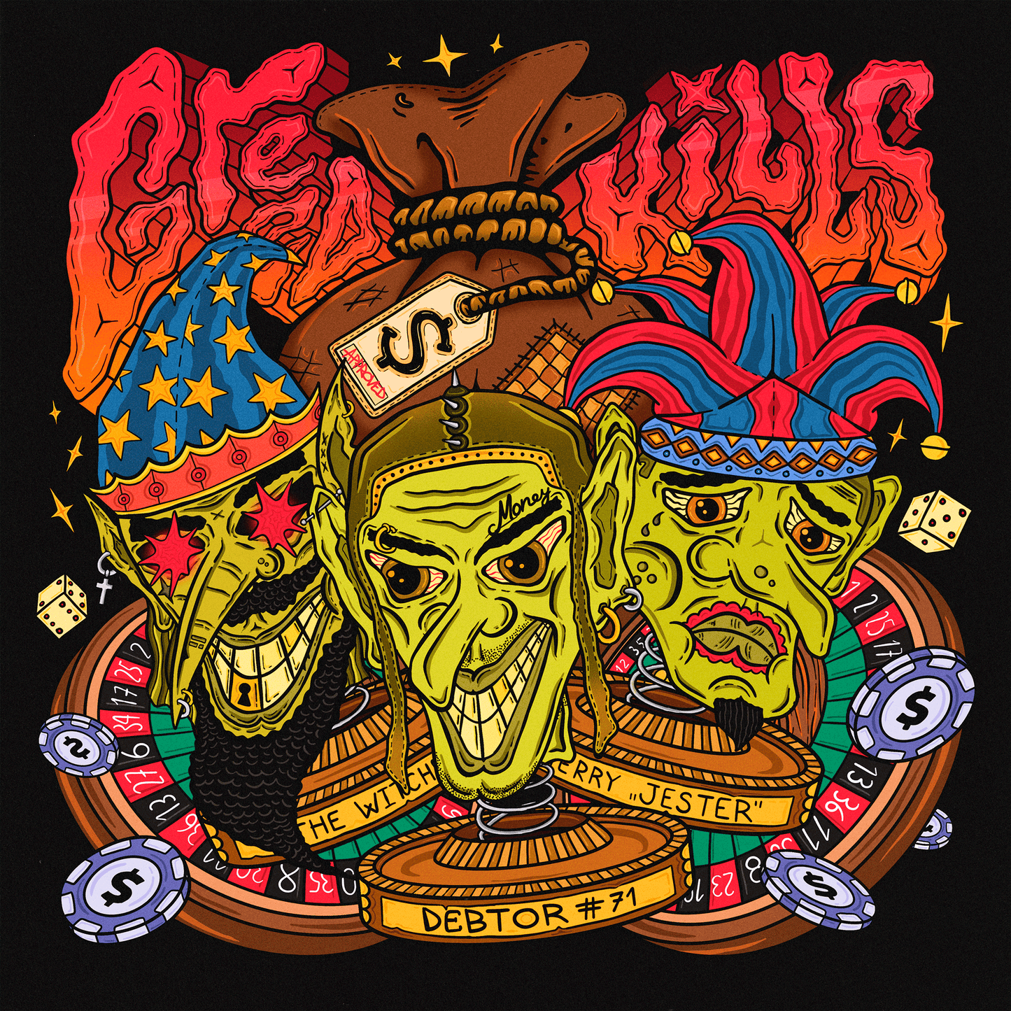 Cartoon Cover Art